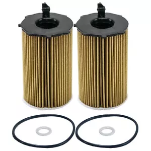 Wix Pair Set Of 2 Engine Motor Oil Filters For Hyundai Kia V6 StdAsp GAS - Picture 1 of 1