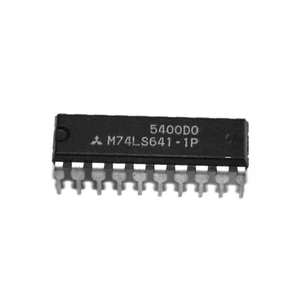 M74LS641-1P IC, Octal Bus Transceiver, Open Collector Output, DIP 20, Mitsubishi - Picture 1 of 1