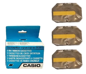 3x Original Ribbon Group 412 CASIO Casiowriter CW-16 CW-20 CW-25 CW-30 IR-20B - Picture 1 of 1