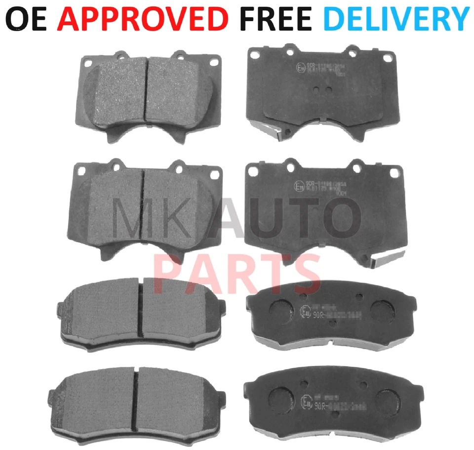 PER MITSUBISHI SHOGUN 3.2 DIESEL PASTIGLIE FRENO ANTERIORI E POSTERIORI DAL 2... - Immagine 1 di 1