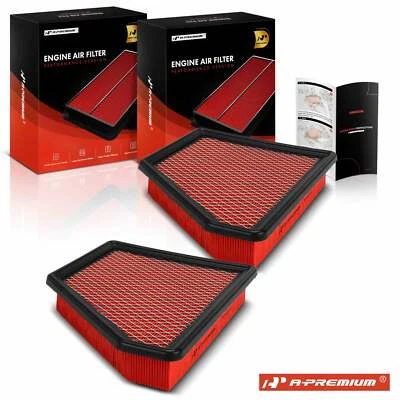 Filtro de aire del motor A-Premium 2x para GMC Terrain Chevy Equinox 2010 2011 2012-2017 Foto 1 de 4