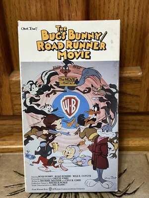 The Bugs Bunny Road Runner Movie (VHS) RARE Foto 1 de 3