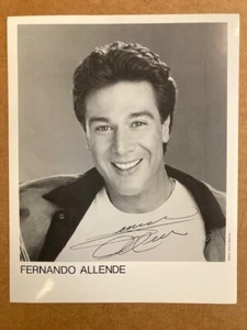 Fernando Allende foto nitida firmata 8x10 con certificato di autenticità - Foto 1 di 2