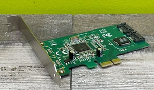 STARTECH CONTROLLER CARD PEXSATA22I 2 PORT SATA HDD SSD PCI EXPRESS - Picture 1 of 4