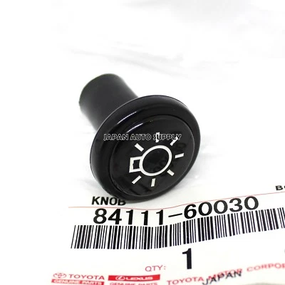 Подлинный переключатель управления фарой TOYOTA Land Cruiser BJ FJ HJ 84111-60030  - Изображение 1 из 4