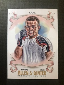 2021 Topps Allen & Ginter Baseball MMA Petr Yan #273 UFC - Picture 1 of 2