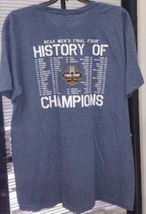 CAMISETA CAMPEONATO FINAL FOUR DE LA NCAA 2017 - HISTORIA DE CAMPEONES - GRIS/AZUL - Grande - Imagen 1 de 3