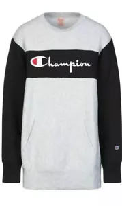 Champion Reverse Weave Color Block Crewneck Sweatshirt - XXL - Picture 1 of 5