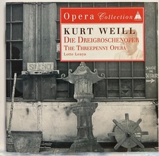 Kurt Weill, Lotte Lenya : Die Dreigroschenoper / The Threepenny Opera (CD) *VG*