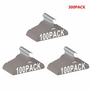 100/200/300/400 PCS Velvet Hangers 360 Swivel Hook Non-slip Surface Hangers - Picture 1 of 45