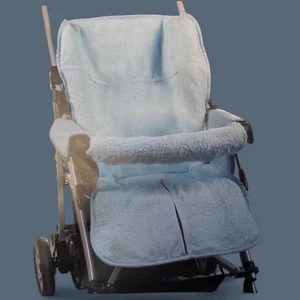 Kinderwagen Bezug Universal in Grau, Italien, passend für Sportwagen oder Buggy - Bild 1 von 3