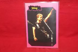 Rock Cards Sting # 91 Argentina Ultra Figus The Police 1997 - Imagen 1 de 4