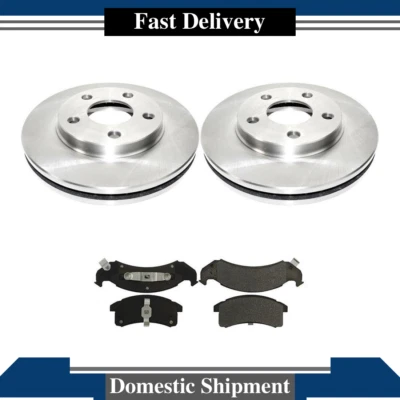 Rotores de freno delanteros y pastillas de freno de cerámica para Buick LeSabre 1994-1997 Foto 1 de 3