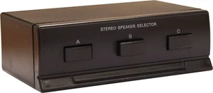 E-AUDIO HIGH POWER STEREO SPEAKER SWITCH  A097BA - Picture 1 of 3