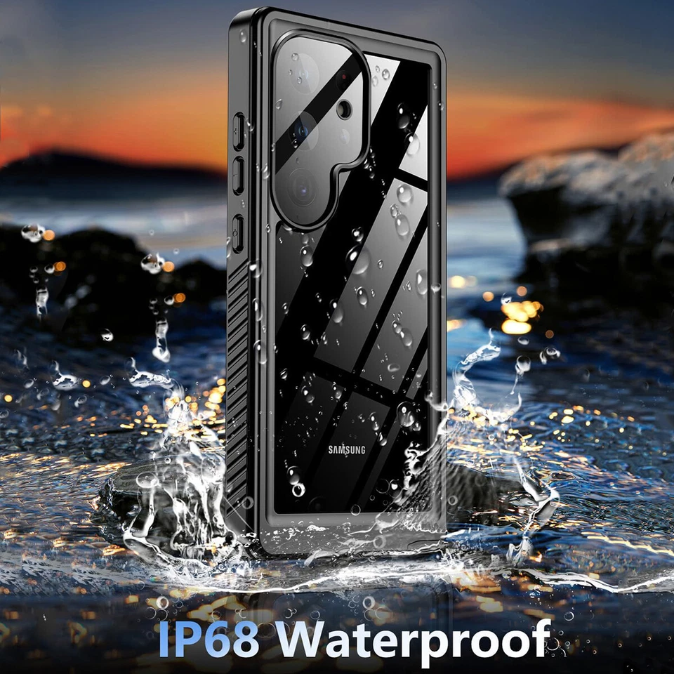 Funda Impermeable para Samsung Galaxy S25 Ultra/S25+/S25 Cuerpo Completo Cubierta Antigolpes Foto 1 de 4