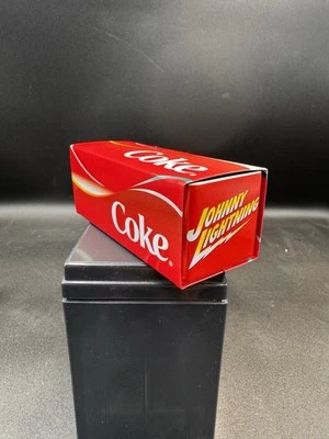 Johnny Lightning Coca-Cola Red 1999 Chrysler PT Cruiser Diecast Car w/Tin - Image 1 of 4