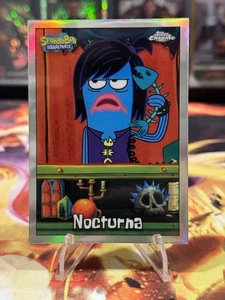 2025 Topps Chrome Spongebob Nocturna Refractor #188 - Picture 1 of 2