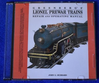 Manual de reparación y operación de trenes de preguerra Greenberg's Lionel - Edición digital Foto 1 de 2