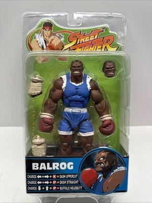 STREETFIGHTER 15Th Anniversary BALROG Blue Figure Sota Sealed - Image 1 of 4