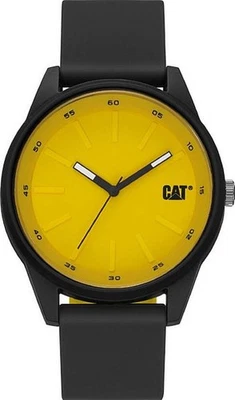 CAT LJ16021721 Men's Caterpillar Analog 42mm Black and Yellow Watch - image 1 of 2