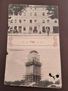 Ansichtskarte von TILSIT in Ostpreußen, 1916 Feldpost - Bild 1 von 2