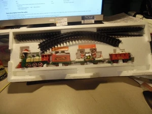 1997 SANTALAND XMAS LOGGER BEARS EXP. ZUGSET NEU. NUR OUT OF BOX FÜR BILDER - Bild 1 von 8