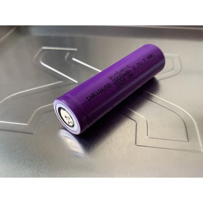 Battery INR18650 Li-ion Rechargeable Batteries 🔋 2000mAh 3.7v 18 650 Cell 4.2V - Image 1 of 3