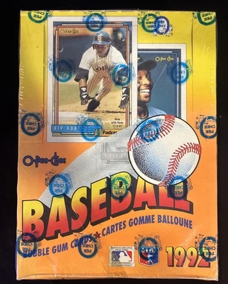 1992 O-Pee-Chee Baseball Cards Factory Sealed Box of 36 Packs OPC MLB - Image 1 of 4