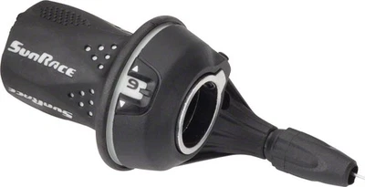 SunRace M21 6-Speed Twist Shift Rear Derailleur with Gear Indicator & - Image 1 of 2