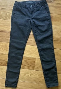American Eagle Camo Jeans Womens Size 2 Jegging Stretch Gray Skinny - Picture 1 of 8