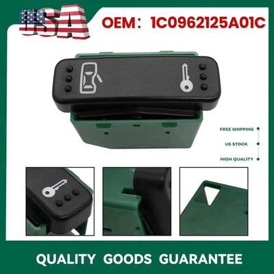 Drivers Door Lock Switch Fits For 1998-2010 VW Volkswagen Beetle 1C0962125A01C - Imagem 1 de 4