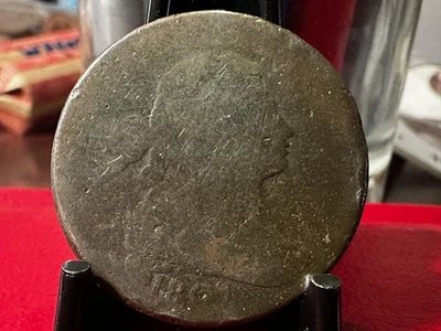 1807 United States Draped Bust Large Cent Great Shape!! - Image 1 of 3