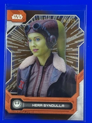 Hera Syndulla Ahsoka Orange 04/25 Topps Star Wars High Tek 2024 #48 - Image 1 of 3