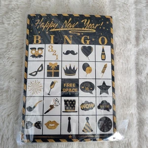 Happy New Years Bingo Party Games Crowd Fun New Year's Eve New - Picture 1 of 2