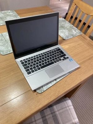 Sony Vaio SVT1312m1es i7-3337U 12GB RAM 500GB SSD touchscreen laptop - Image 1 of 4