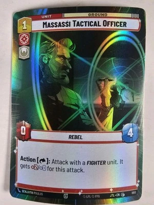 Massassi Tactical Officer 880 Hyperspace Foil Jump To Lightspeed JTL Star Wars - Image 1 of 2