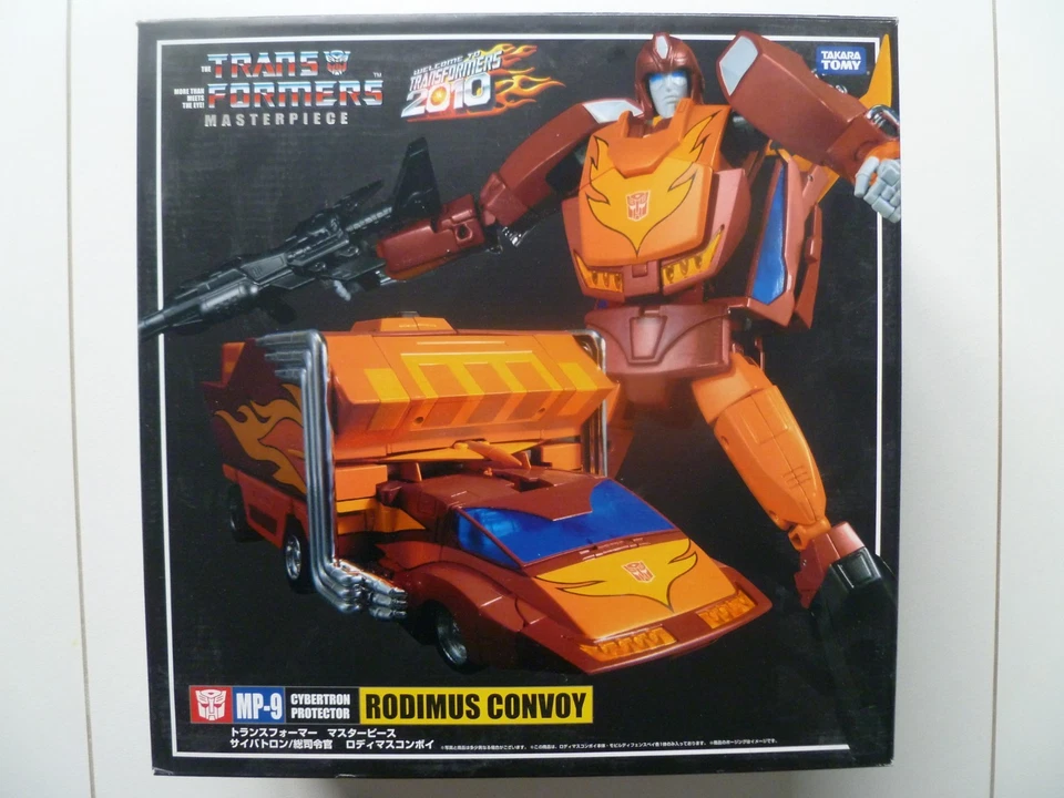 Transformers Takara Tomy Masterpiece MP-9 Rodimus Prime G1 Authentique - Immagine 1 di 4