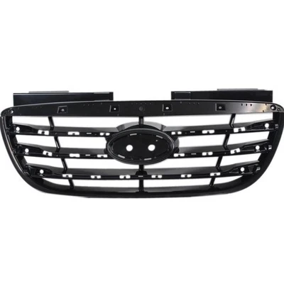 New Grille Assembly For 2010 Hyundai Elantra Front Black Plastic HY1200159 - Imagem 1 de 4