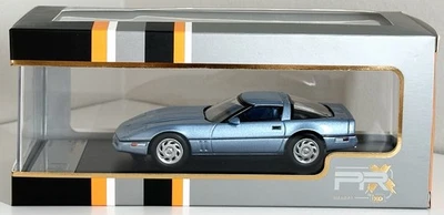 IXO Premium X 1:43 - 1984 雪佛兰 Corvette C4(蓝色)- PRD591 — 第 1/4 张图片