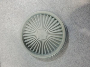 Vtg Tupperware Servalier Round Replacement Lid Instant Seal 812 Blue 5" - Picture 1 of 2