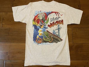Vintage Caribbean Soul Let's Get Wrecked! Jimmy Buffet USA T-Shirt - Adult L - Picture 1 of 4