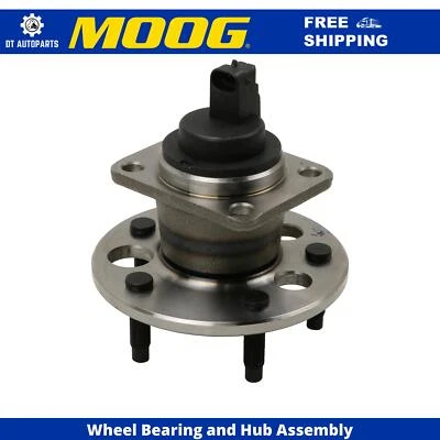 Conjunto de cojinete de rueda y buje trasero MOOG 2000-2005 para Cadillac DeVille 2000-2005 Foto 1 de 4