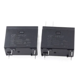 HongFa Relais HF62F 012-1HT 4Pins HF62F 012-1H 4Pins + 2Pins 16A 250VAC HF Relais - Bild 1 von 3