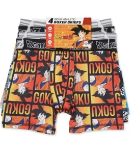Dragon Ball Z Boys Allover Print Boxer Briefs, 4-Pack, Sizes XS-XL - Picture 1 of 6