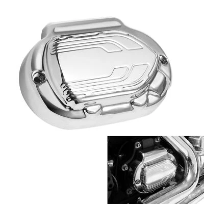Cubierta lateral de transmisión apta para Harley Touring Road Glide FLTRX 2017-2020 cromada Foto 1 de 4