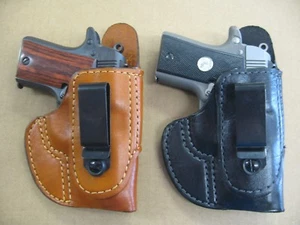 Azula Leather Non Collapse Tuckable In The Waist IWB Holster For.Select Gun - B - Picture 1 of 4