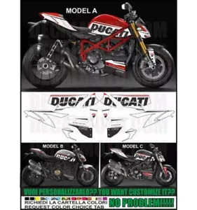 AUFKLEBER STREETFIGHTER 848 1098 SIGN KIT KOMPATIBEL - Bild 1 von 1