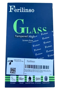 Pack de 3 protectores de pantalla de vidrio templado Ferilinso iPhone 13 Pro nuevos - Imagen 1 de 1