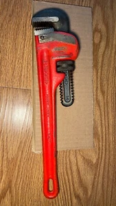 31020 Ridgid  14" Cast Iron Pipe Wrench 2" Capacity - Picture 1 of 11