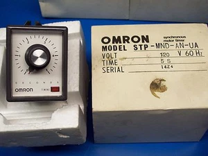 NEW OMRON STP-MND-AN-UA SYNCHRONOUS MOTOR TIMER  - Picture 1 of 1